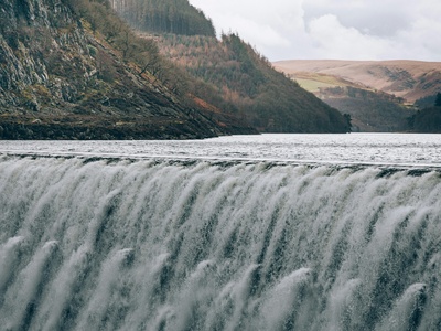 Caban Coch Reservoir