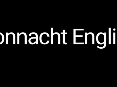 Connacht English