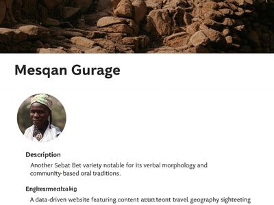 Mesqan Gurage