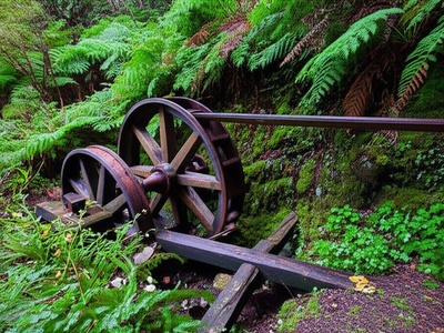 Mitchells Gully Gold Mine Battery