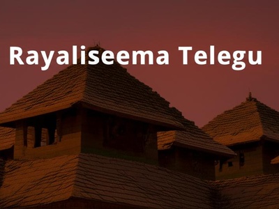 Rayalaseema Telugu