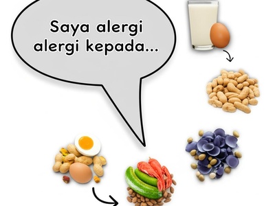 Saya alergi kepada...