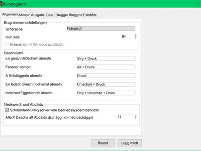 Fränkisch (East Franconian)