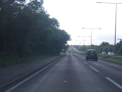 Straight ahead