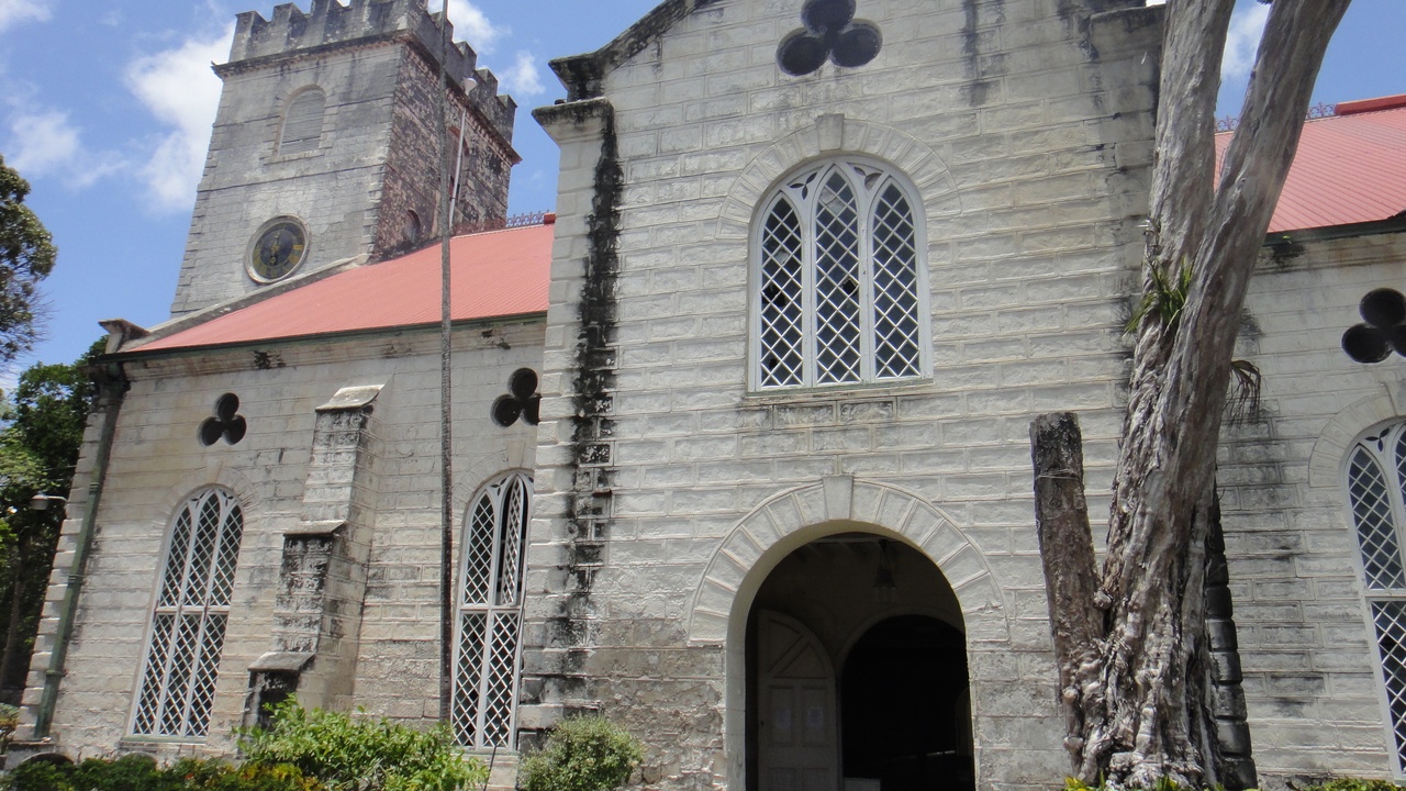 Bridgetown Garrison and colonial buildings near the Careenage