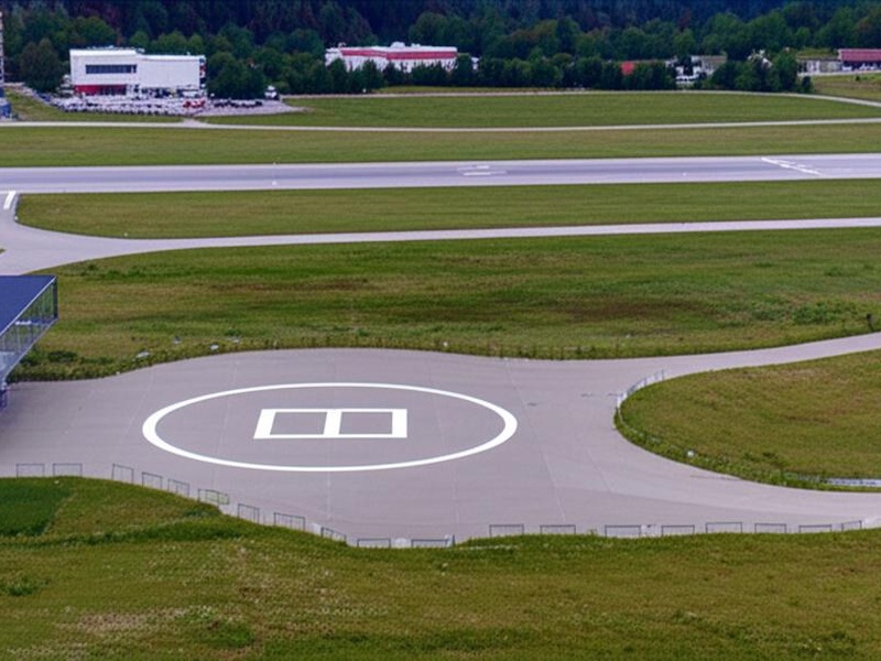 Jesenice General Hospital Heliport