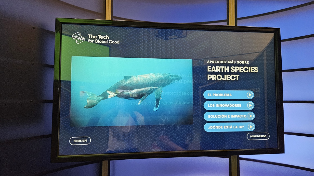 Interactive exhibits at The Tech Interactive and the exterior of the Winchester Mystery House