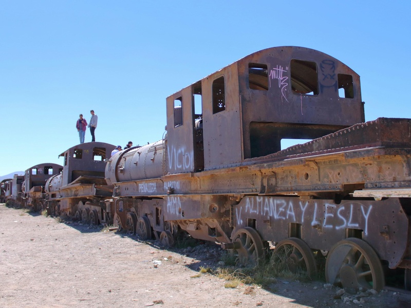 Uyuni's Pulacayo-bound Railway