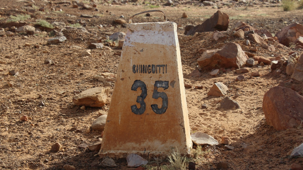 Rutted rural road in Eritrea showing poor infrastructure and isolation risks