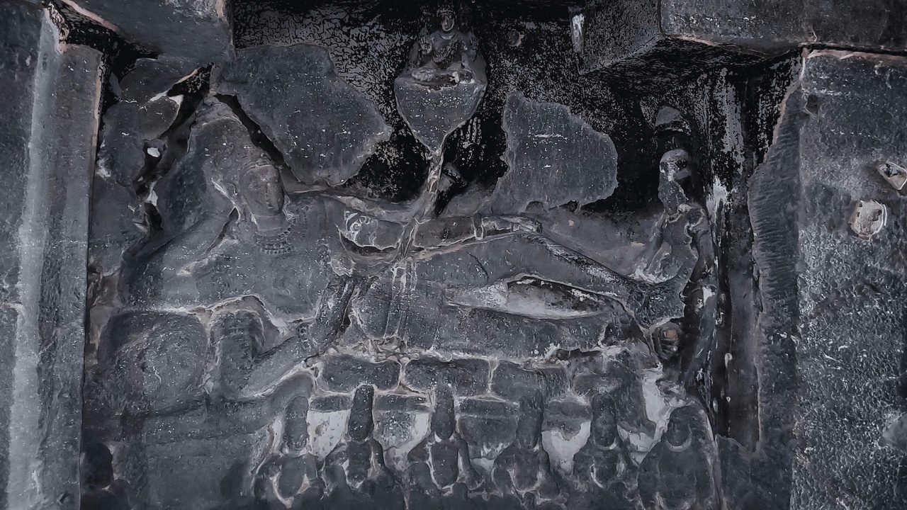 Rock shelters with ancient paintings at Laas Geel, Somaliland