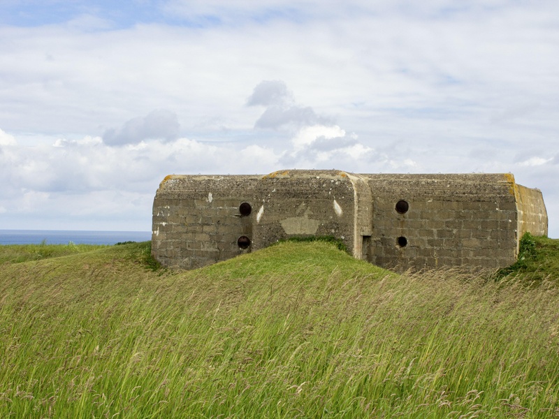 Laura WWII bunkers & gun emplacements