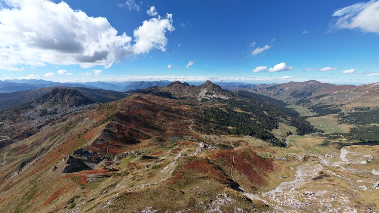 Rugova Valley cliffs and hiking trails in Kosovo