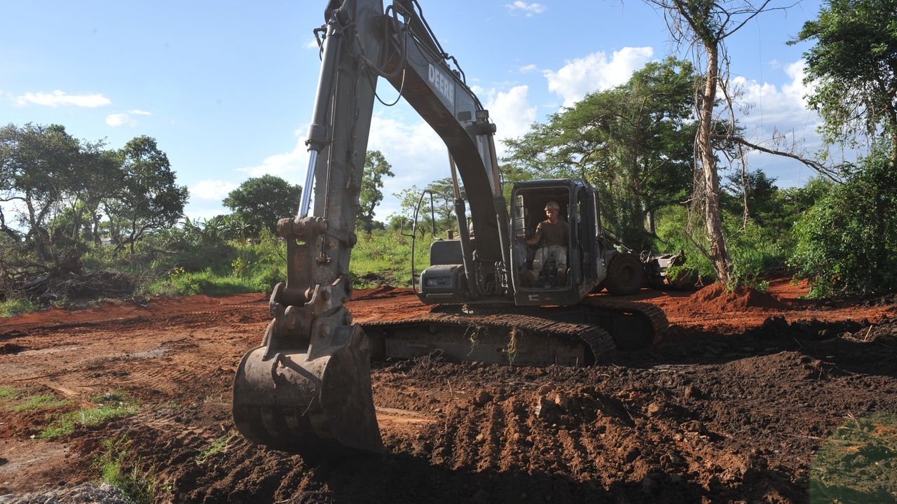 Post-conflict recovery efforts and local patrols in northern Uganda