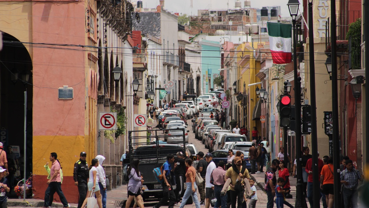 Centro Histórico and green spaces in Querétaro