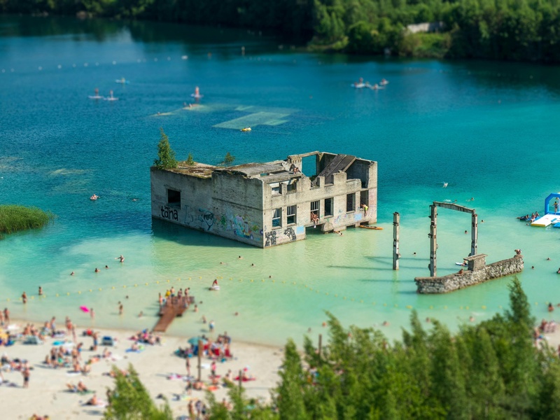 Rummu Quarry and Prison