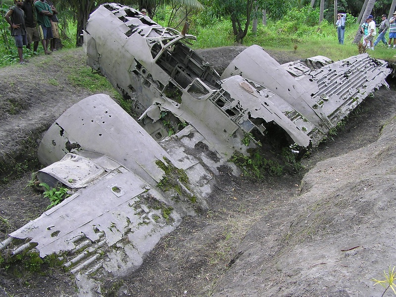 WWII Plane Wreckage
