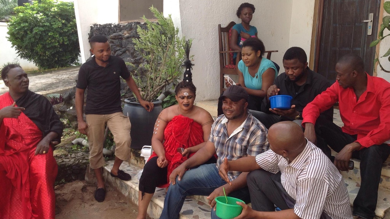 Nigerian musicians performing at a lively concert, reflecting cultural energy and entertainment