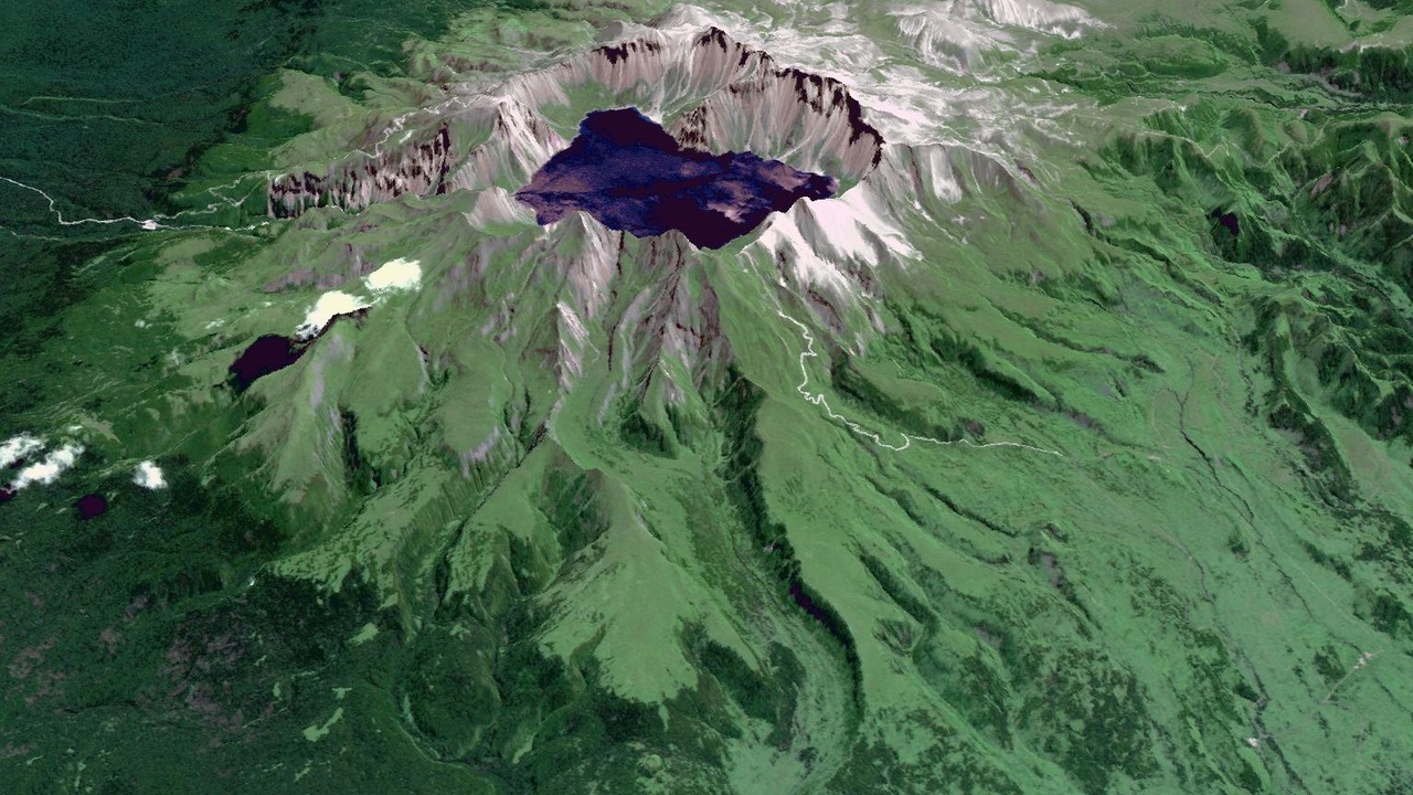 Mount Paektu crater lake