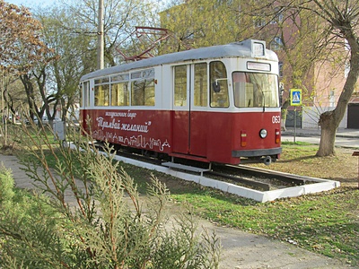 Phosphate tramway remains