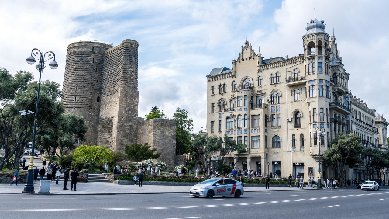 Baku Old City (Icherisheher) with historic streets and cultural landmarks