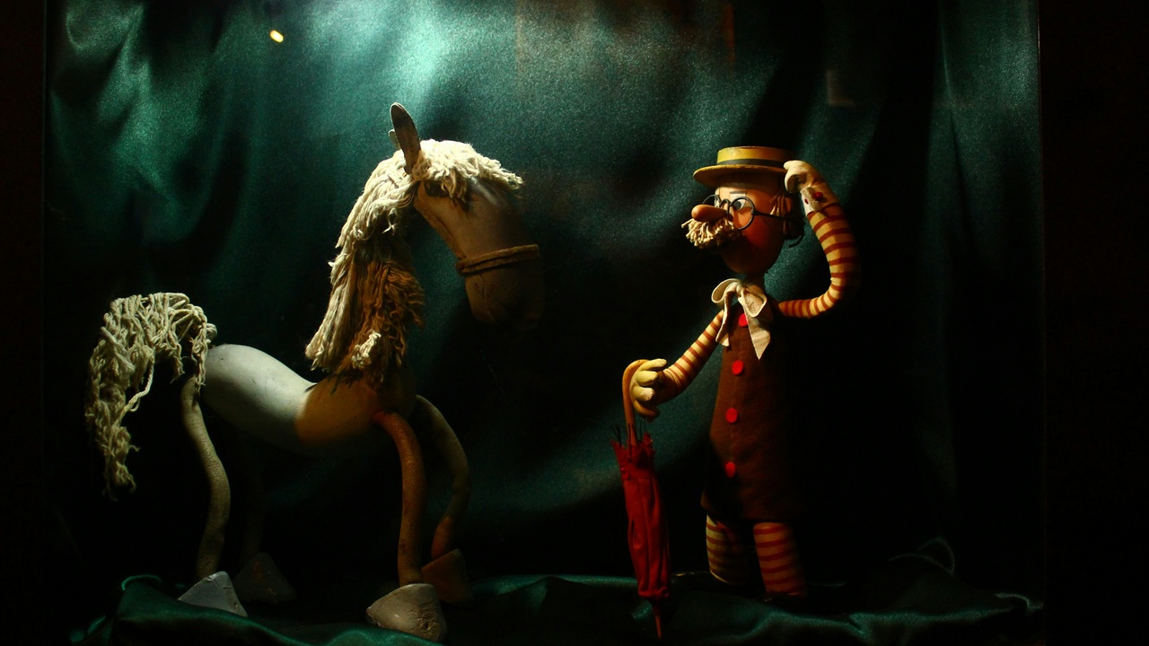 Patron enjoying egg coffee in a small Hanoi café.