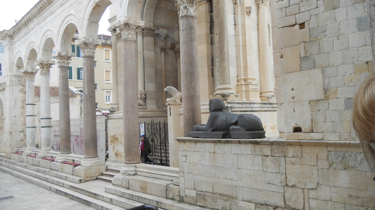 Diocletian's Palace Peristyle and Split Old Town