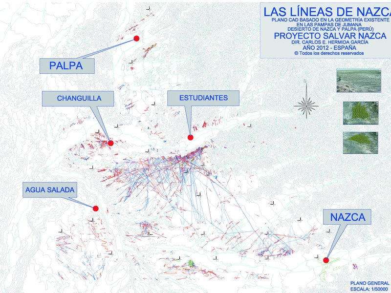 Lines and Geoglyphs of Nasca and Pampas de Jumana