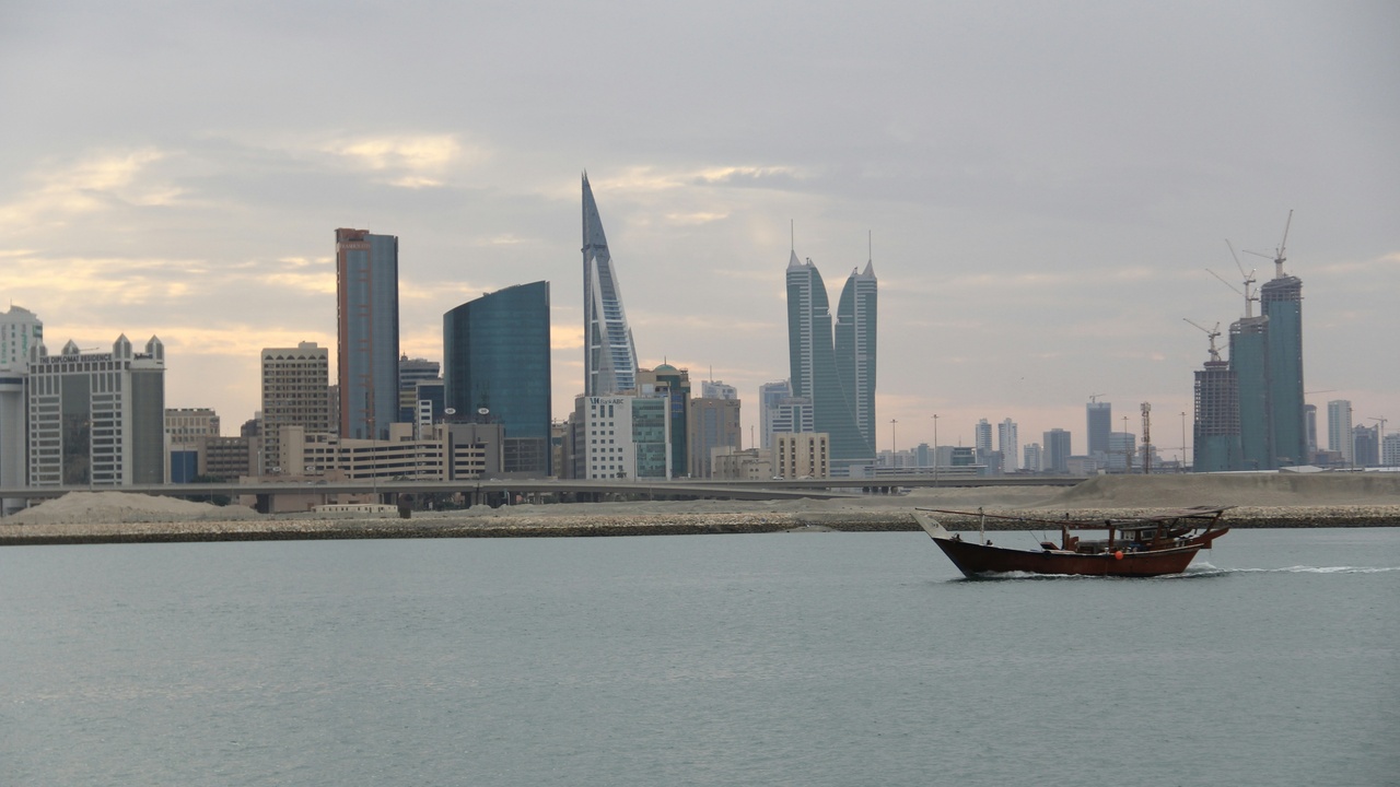 Traditional Bahraini dhows and the Pearling Trail sites