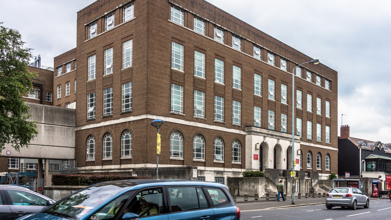 Northern Ireland urban streets at night