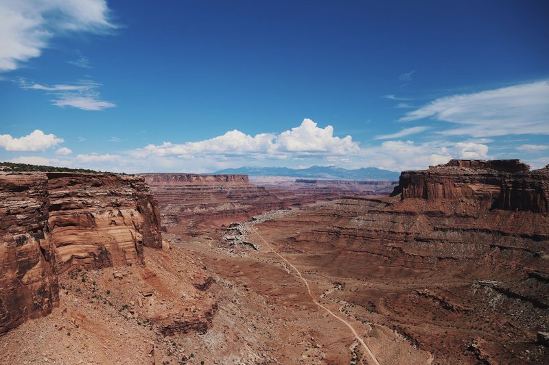 Explore the stunning canyons and vast landscapes of Canyonlands National Park in Utah.