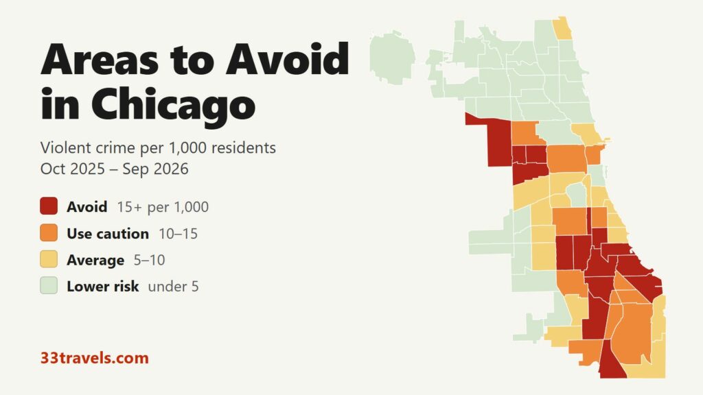 Areas to Avoid in Chicago: Neighborhood Safety Map (2026)