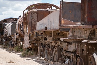 Train Cemetery in Uyuni, Bolivia – Museum Information gallery image