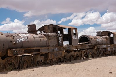 Train Cemetery in Uyuni, Bolivia – Museum Information gallery image