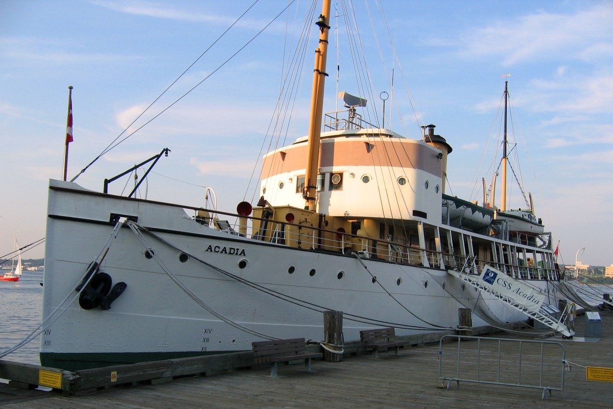 CSS Acadia in Halifax, Canada – Museum Information