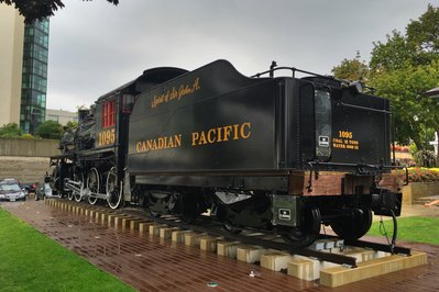 Engine 1095 in Kingston, Canada – Museum Information gallery image