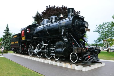 Engine 1095 in Kingston, Canada – Museum Information gallery image