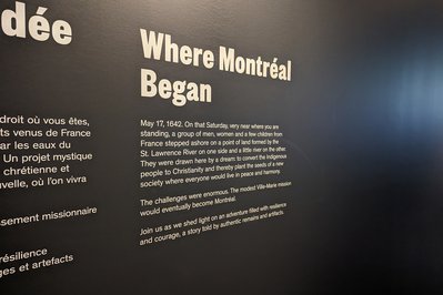 Montreal Museum of Archaeology and History in Montreal, Canada – Museum Information gallery image