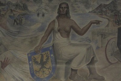 Mural “Historia de Concepción” in Concepcion, Chile – Museum Information gallery image