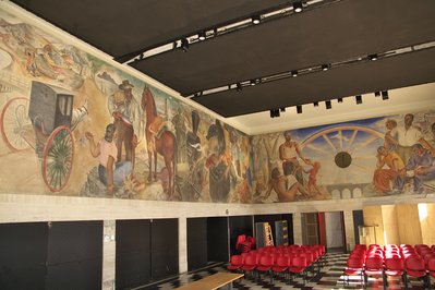Mural “Historia de Concepción” in Concepcion, Chile – Museum Information gallery image