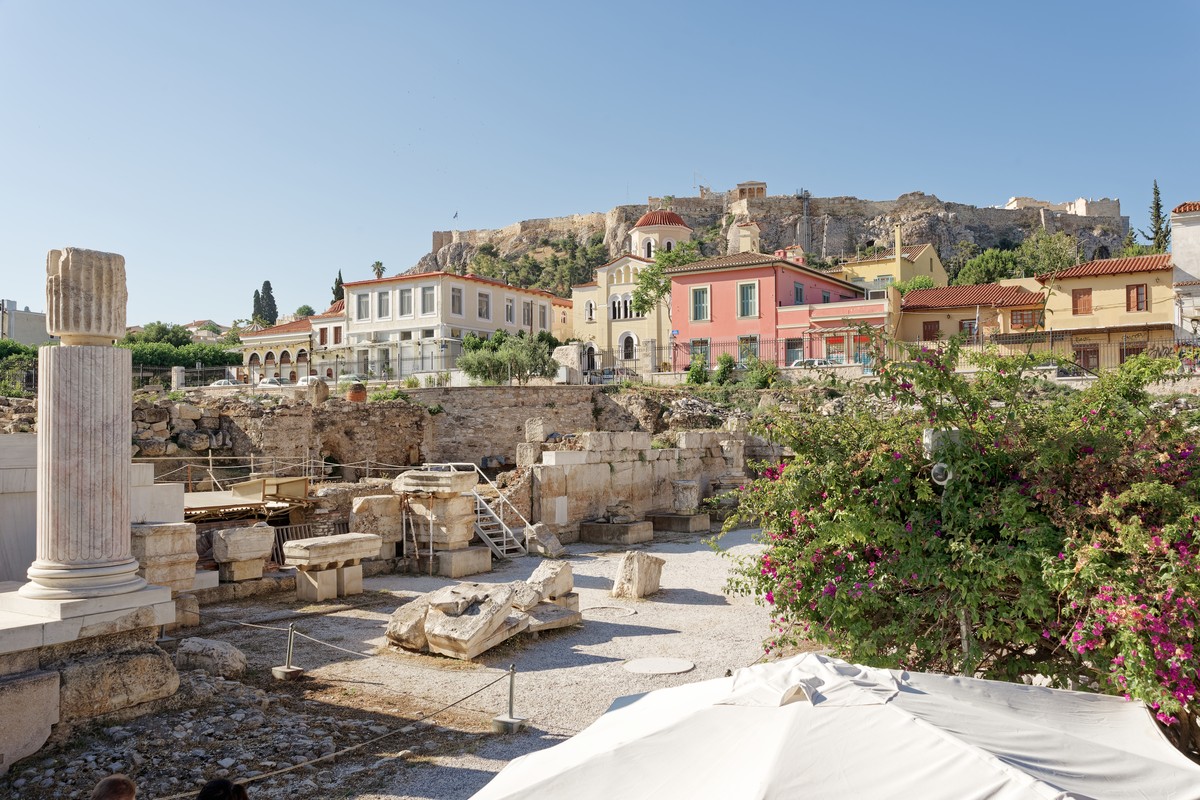 Hadrian’s Library in Athens, Greece – Museum Information