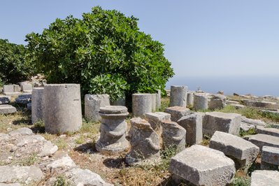 Ancient Thera in Santorini, Greece – Museum Information gallery image