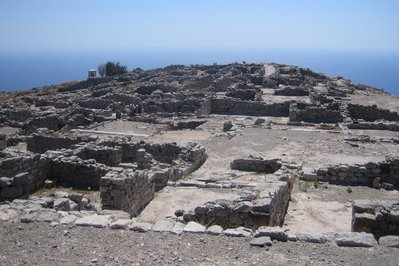 Ancient Thera in Santorini, Greece – Museum Information gallery image