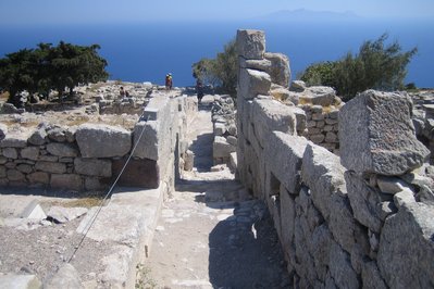 Ancient Thera in Santorini, Greece – Museum Information gallery image