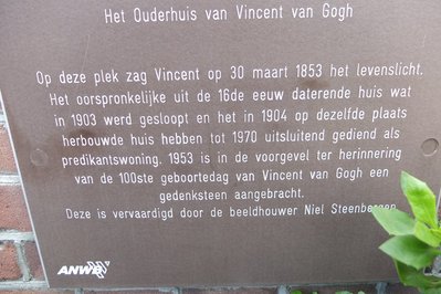 Vincent van GoghHuis in Breda, Netherlands – Museum Information gallery image