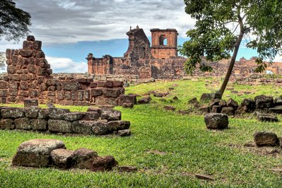 Vestigios de las Reducciones Jesuíticas de Santa Ana in Encarnacion, Paraguay – Museum Information gallery image