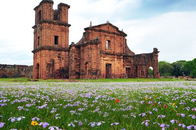 Vestigios de las Reducciones Jesuíticas de Santa Ana in Encarnacion, Paraguay – Museum Information gallery image