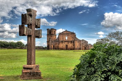 Vestigios de las Reducciones Jesuíticas de Santa Ana in Encarnacion, Paraguay – Museum Information gallery image
