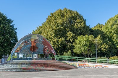 Plaza de armas in Pasco, Peru – Museum Information gallery image