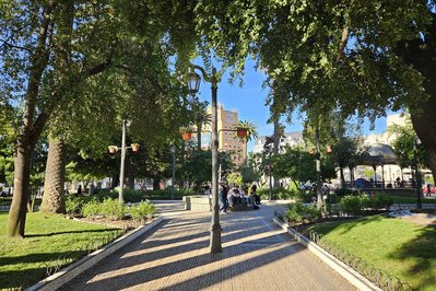 Plaza de armas in Pasco, Peru – Museum Information gallery image
