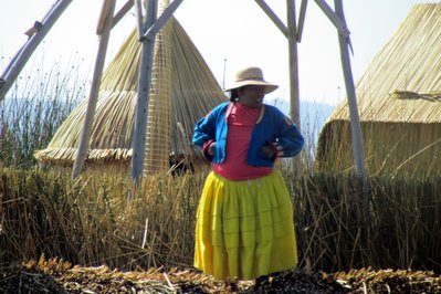 Isla de Juncos de los Uros in Lake Titicaca, Peru – Museum Information gallery image